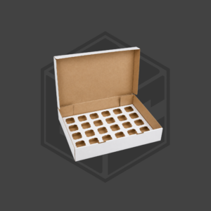 24 Cup Cupcake Box - 4" Deep